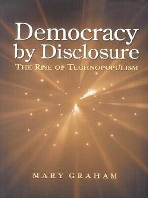 cover image of Democracy by Disclosure